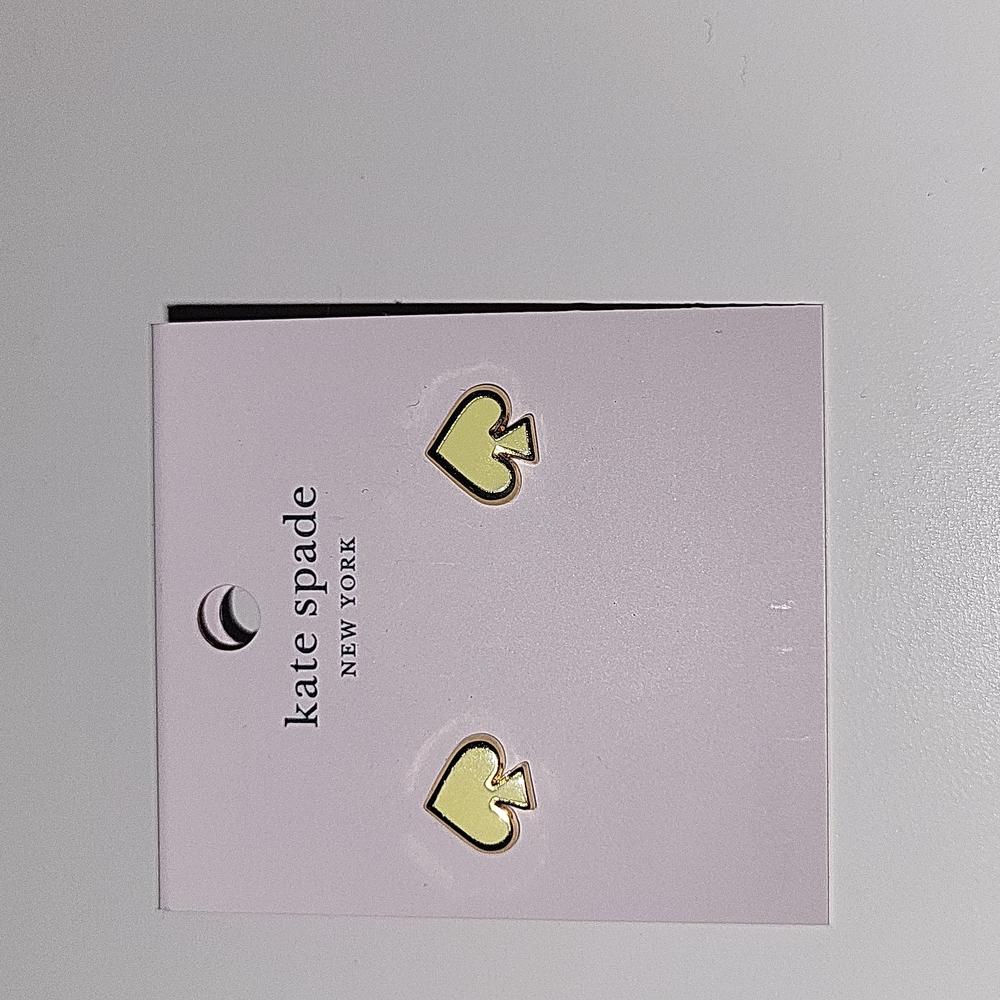 NWT Kate Spade yellow "Everyday Spade"